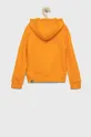 The North Face bluza bawełniana dziecięca pomarańczowy
