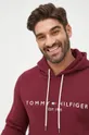 burgundia Tommy Hilfiger felső