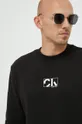 čierna Bavlnená mikina Calvin Klein
