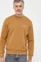 brązowy Calvin Klein bluza