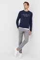 Guess sweter z domieszką wełny M2YR02.Z3052 granatowy AW22