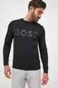 Βαμβακερή μπλούζα BOSS  Κύριο υλικό: 100% Βαμβάκι Πλέξη Λαστιχο: 99% Βαμβάκι, 1% Σπαντέξ