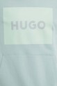 HUGO hanorac de bumbac 50473168 turcoaz