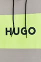 Хлопковая кофта HUGO 50473168 бежевый