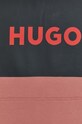 Βαμβακερή μπλούζα HUGO 50473168 ροζ