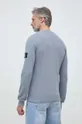szürke Calvin Klein Jeans pamut pulóver