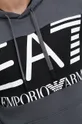 сірий Бавовняна кофта EA7 Emporio Armani