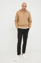Calvin Klein Jeans bluza bawełniana J30J320604.9BYY brązowy