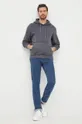 Хлопковая кофта Calvin Klein Jeans тёмно-синий
