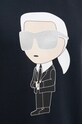 Karl Lagerfeld bluza bawełniana 500951.705071 500951.705071 granatowy