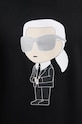Bavlněná mikina Karl Lagerfeld 500951.705071 černá