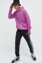 Βαμβακερή μπλούζα adidas Originals HS8894 ροζ AW22