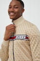 Guess bluza KORBIN beżowy Z2BQ06.FL04Q