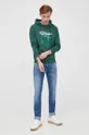 Pepe Jeans bluza bawełniana zielony
