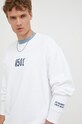 Bavlnená mikina Levi's 38712.0056 biela