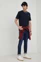 Bavlněná mikina Levi's 38423.0016 burgundské AW22