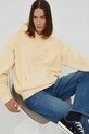 Βαμβακερή μπλούζα Levi's βαμβάκι κίτρινο A0747.0029