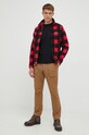 Columbia bluza sportowa Steens Mtn Print 1478231 czerwony AW24