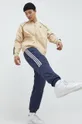 Μπλούζα adidas Originals μπεζ