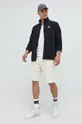 Mikina adidas Originals Adicolor Classics Trefoil Teddy Fleece Jacket čierna