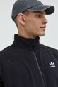Кофта adidas Originals Adicolor Classics Trefoil Teddy Fleece Jacket HK7295 чорний