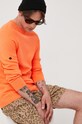 Superdry sweter pomarańczowy M6110230A.VT6