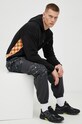 Quiksilver felpa in cotone x Stranger Things nero EQYFT04725
