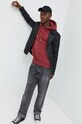 Bluza Superdry M2011951A.5XY bordo AW22