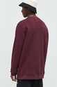 Bavlněná mikina Vans VN0A456A4QU1 burgundské AW22