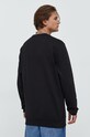 Abbigliamento Vans felpa in cotone VN0A7YDUBLK1 nero