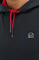 Ellesse bluza bawełniana x Leonardo Servadio SHP15890 czarny