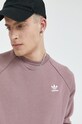 Μπλούζα adidas Originals μωβ HJ7991