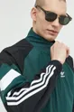 zöld adidas Originals rövid kabát