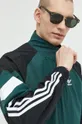 zielony adidas Originals kurtka