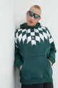 Bombažen pulover adidas Originals zelena