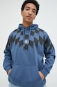 adidas Originals hanorac de bumbac albastru HK7356