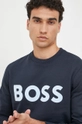 granatowy BOSS bluza bawełniana