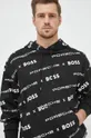 črna Bombažen pulover BOSS X Porshe