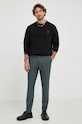Хлопковая кофта Samsoe Samsoe M22300127 чёрный AW24