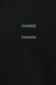 Samsoe Samsoe bluza bawełniana JOEL M22300127 czarny