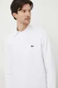 white Lacoste sweatshirt