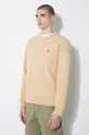beige Lacoste sweatshirt