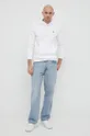 Lacoste sweatshirt white