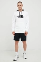 The North Face cotton sweatshirt white