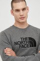 The North Face bluză gri NF0A4SVRGVD1