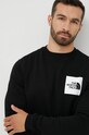 The North Face bluza bawełniana Fine Crew NF0A7X1LJK31 czarny