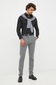 Calvin Klein sweter wełniany K10K110421.9BYY szary AW22