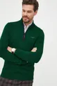 zelena Pamučni pulover Aeronautica Militare