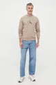 Calvin Klein Jeans bluza beżowy