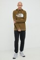 The North Face bluza sportowa Tekno NF0A3M4E37U1 zielony AW22
